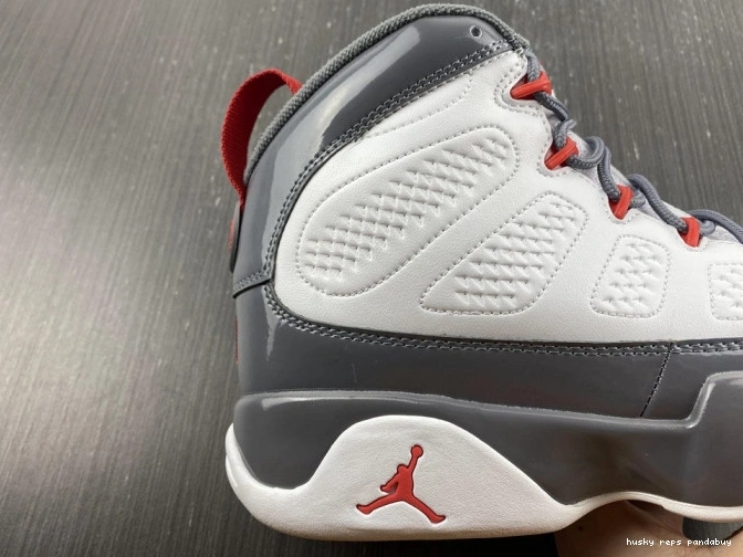 Rep Husky Jordan 9 Air Red CT8019-162 Fire 0626